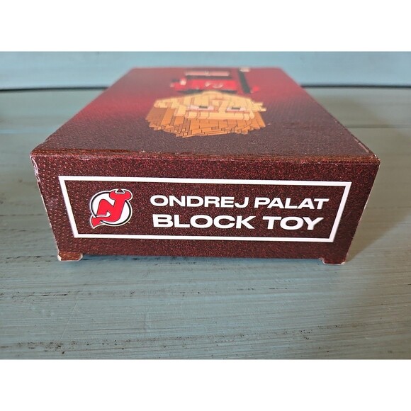 Ondrej Palat Block Toy RWJ Barnabas Health Age By Idegy 4+ Building Toy Hockey - Picture 2 of 7